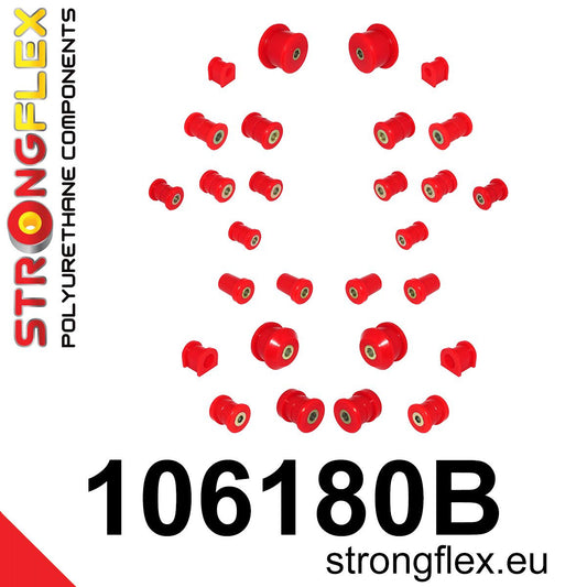 106180B: Kit Completo de Silentblocks de Suspensión