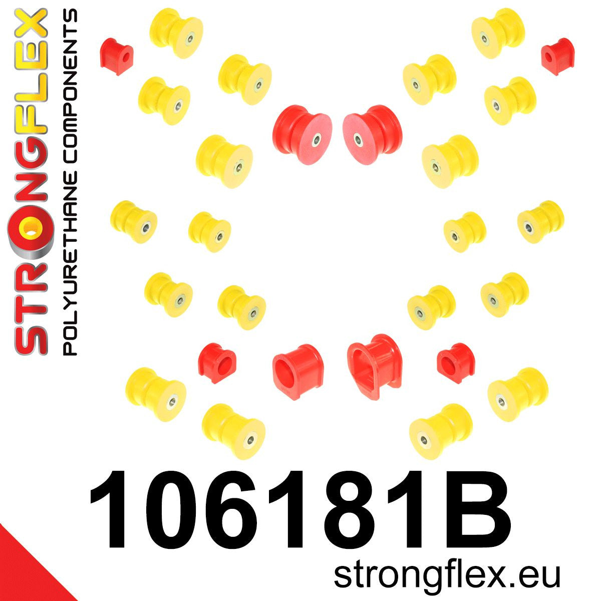 106181B: Kit Completo de Silentblocks para Suspensión - Imagen 3