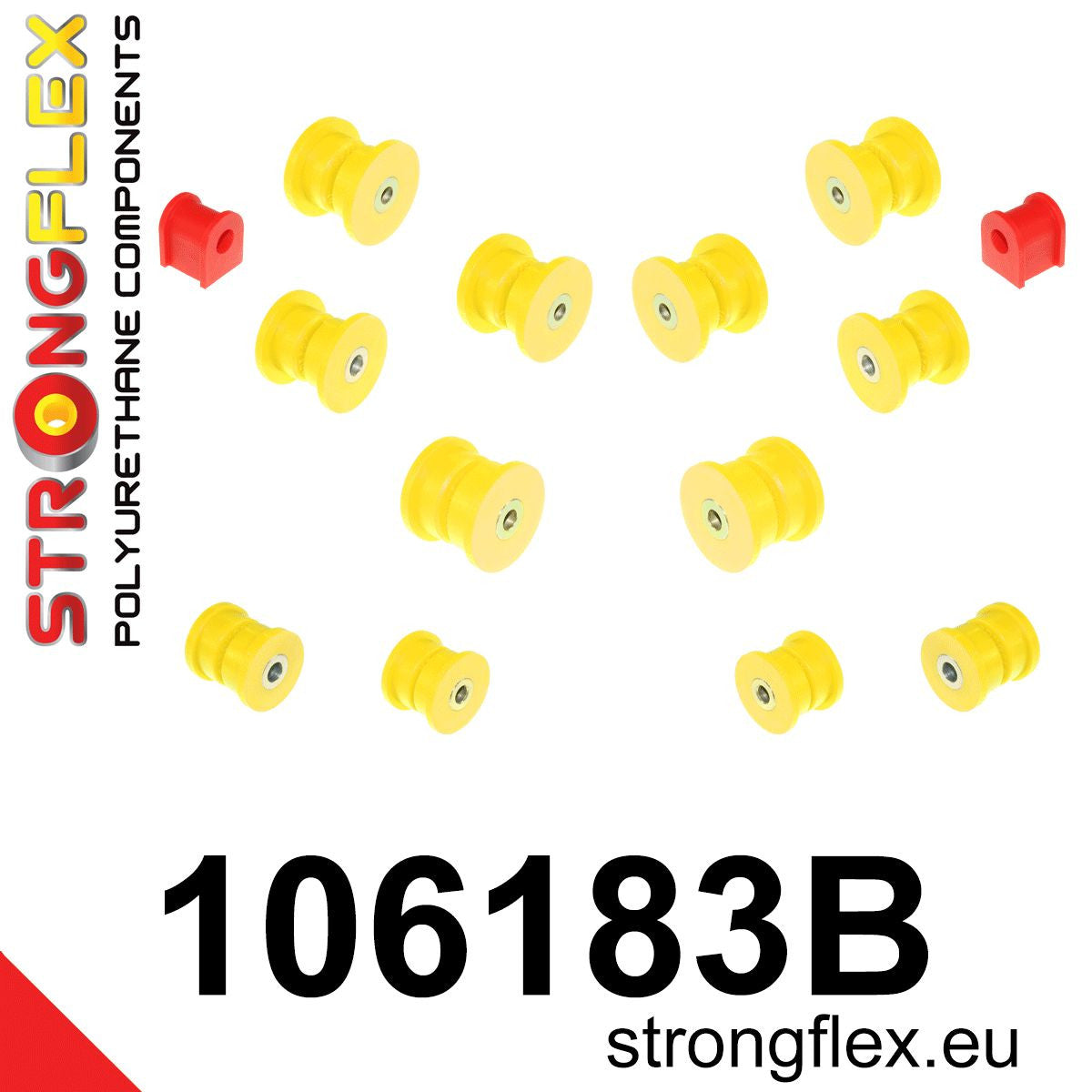 106183B: Kit de silentblocks, suspensión trasera
