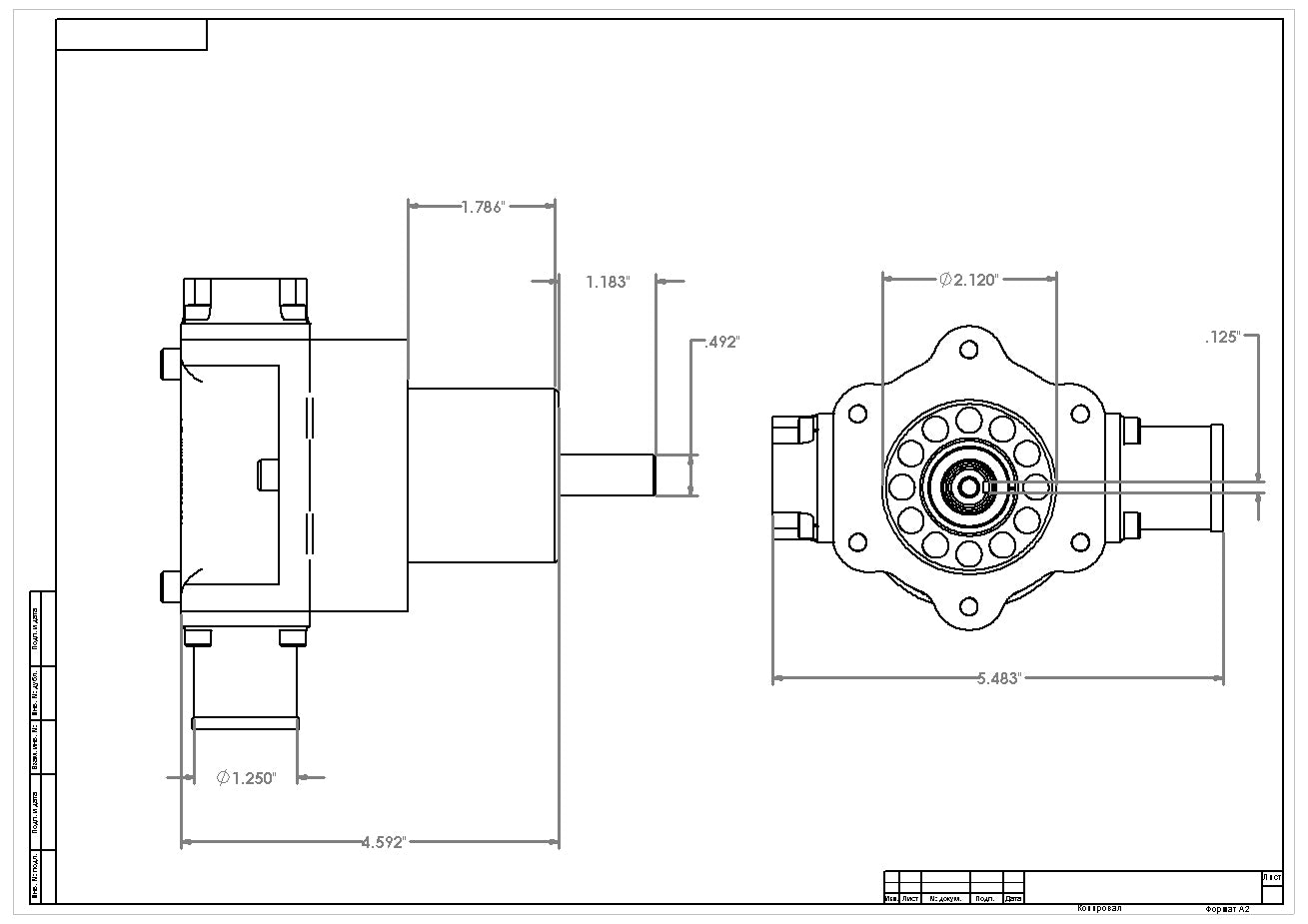 Bomba de Combustible Aeromotive 11115 Atomic Belt Drive - Imagen 3