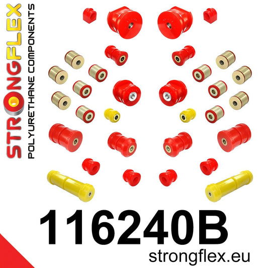 116240B: Kit Completo de Silentblocks de Suspensión