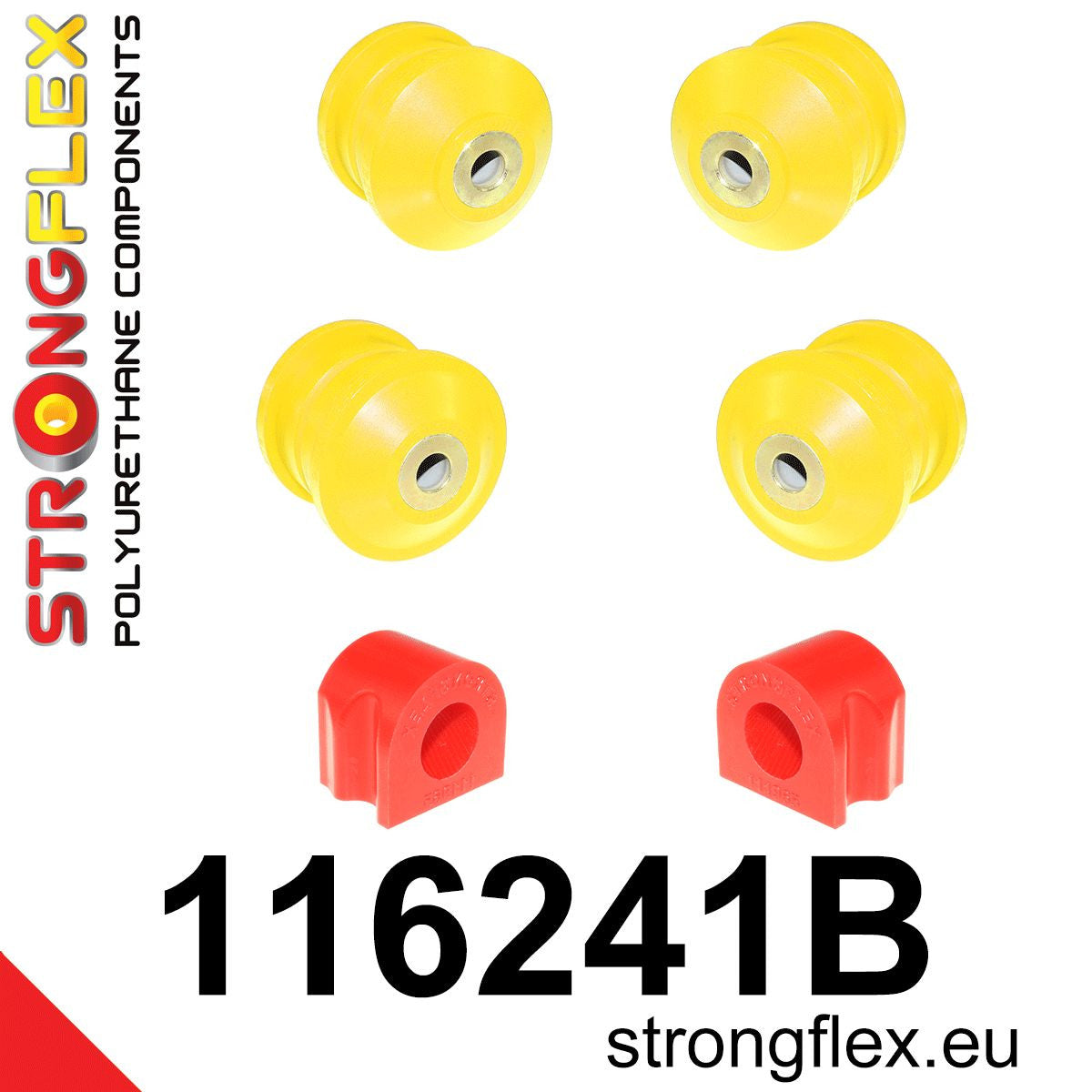 116241B: Kit de silentblocks, suspensión delantera - Imagen 2
