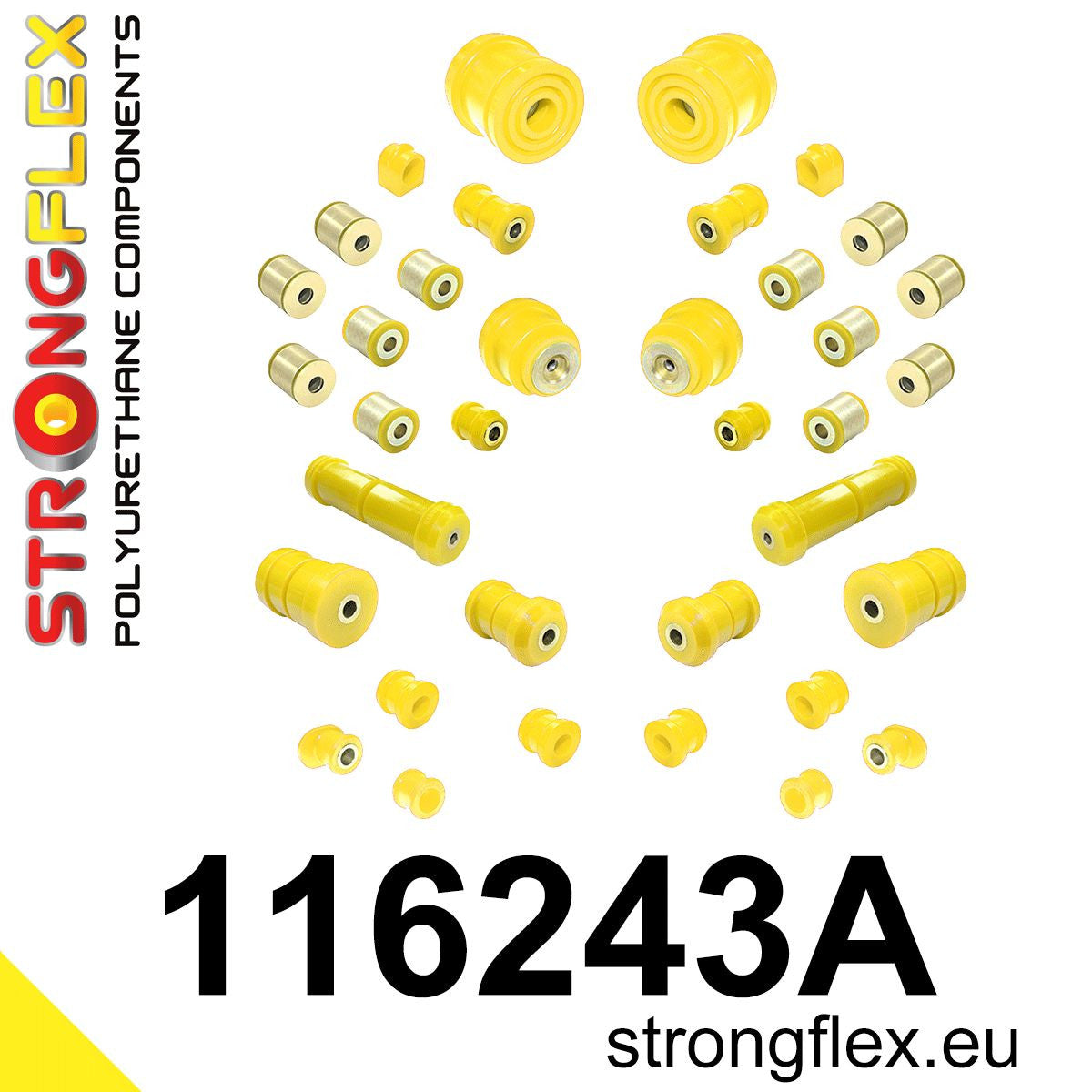 116243A: Kit Completo de Silentblocks de Suspensión SPORT - Imagen 4