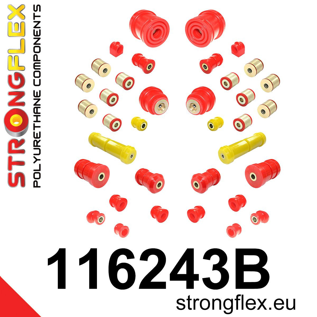 116243B: Kit Completo de Silentblocks de Suspensión - Imagen 4