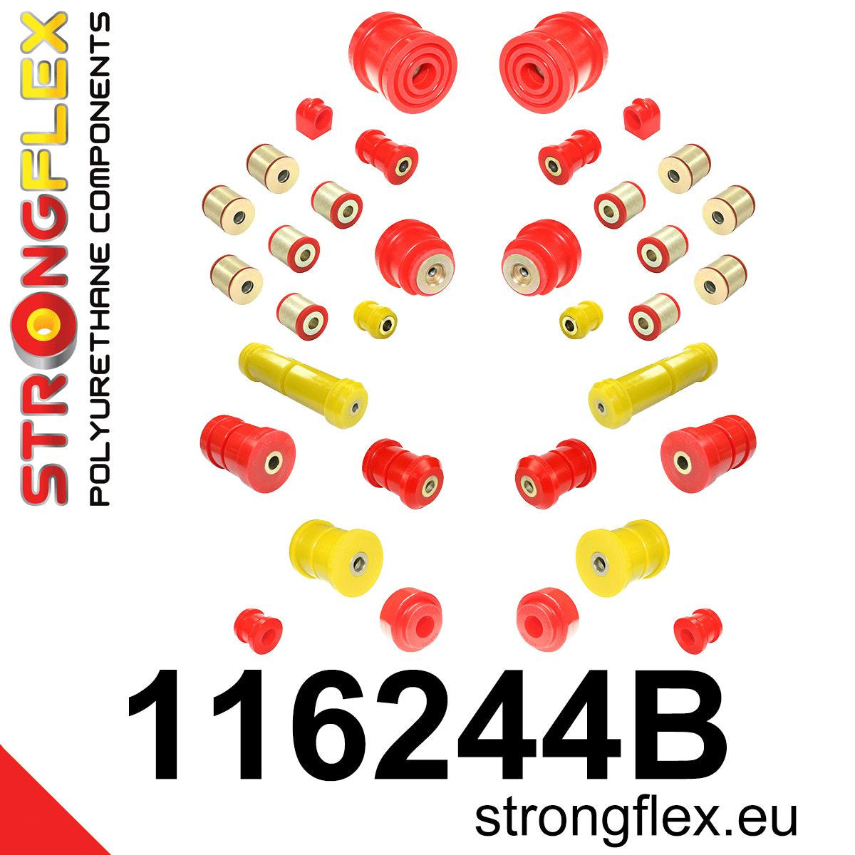 116244B: Kit Completo de Silentblocks de Suspensión - Imagen 2