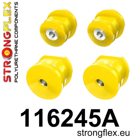 116245A: Kit silentblocks traseros subchasis SPORT