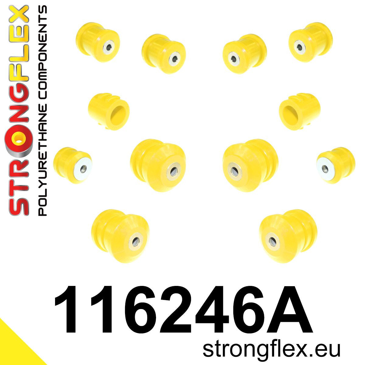 116246A: Kit de silentblocks de suspensión delantera SPORT - Imagen 2