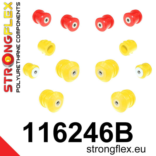 116246B: Kit de silentblocks, suspensión delantera