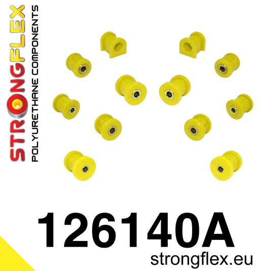 126140A: Kit de Silentblocks Traseros SPORT