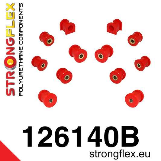 126140B: Kit de silentblocks, suspensión trasera