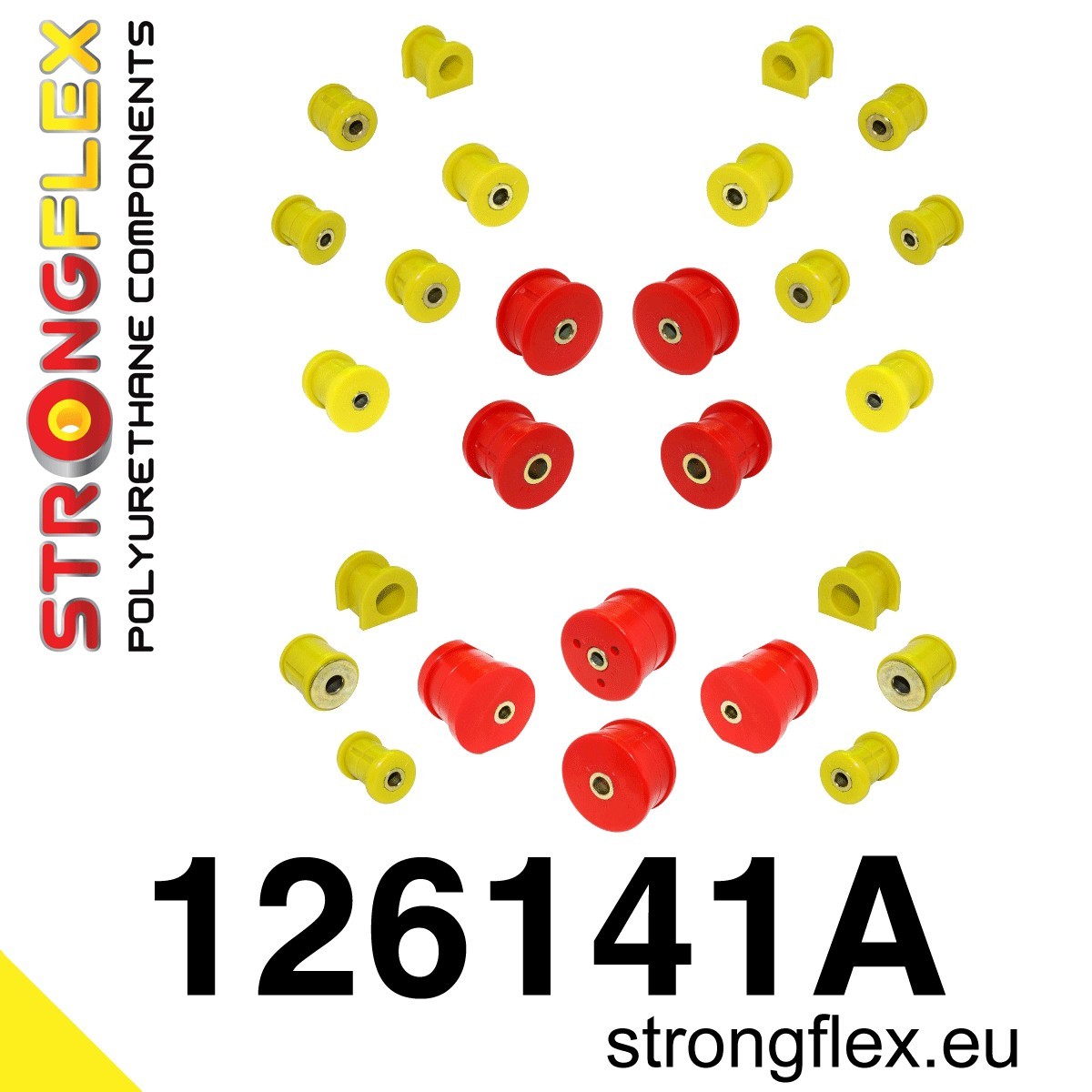 126141A: Kit Completo de Silentblocks de Suspensión SPORT - Imagen 8