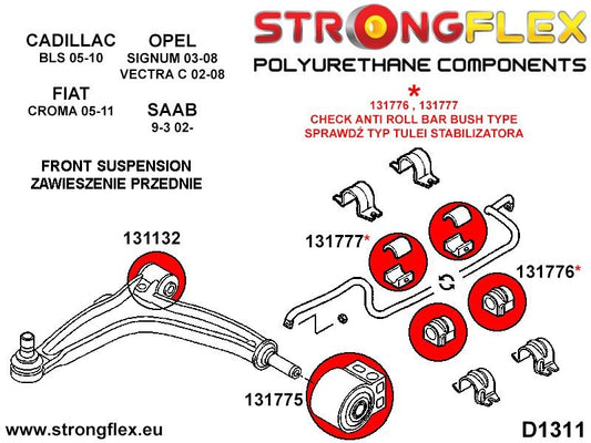 131132B: Silentblock Delantero Brazo Suspensión