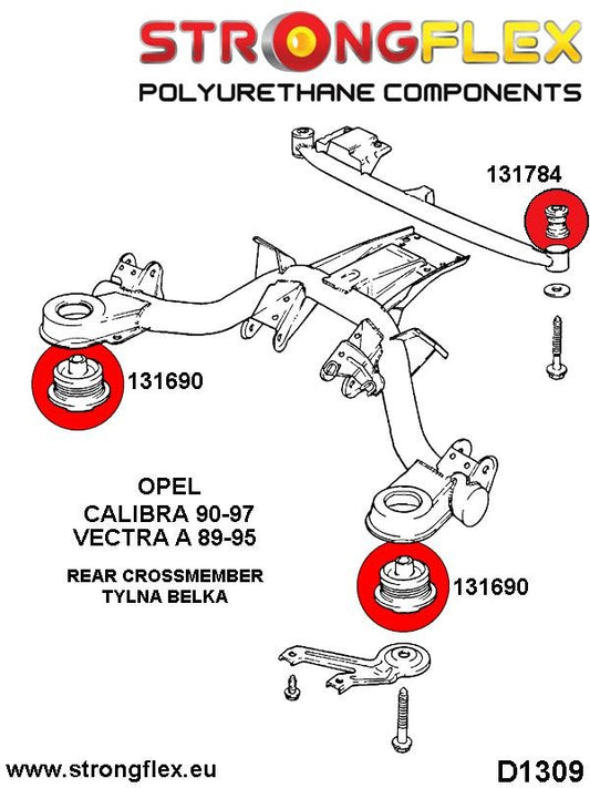 131784B: Casquillo Soporte Trasero Diferencial