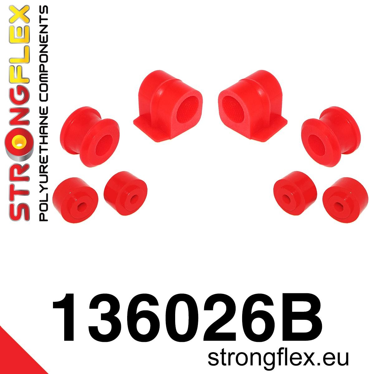 136026B: Kit de silentblocks, barra estabilizadora delantera - Imagen 2