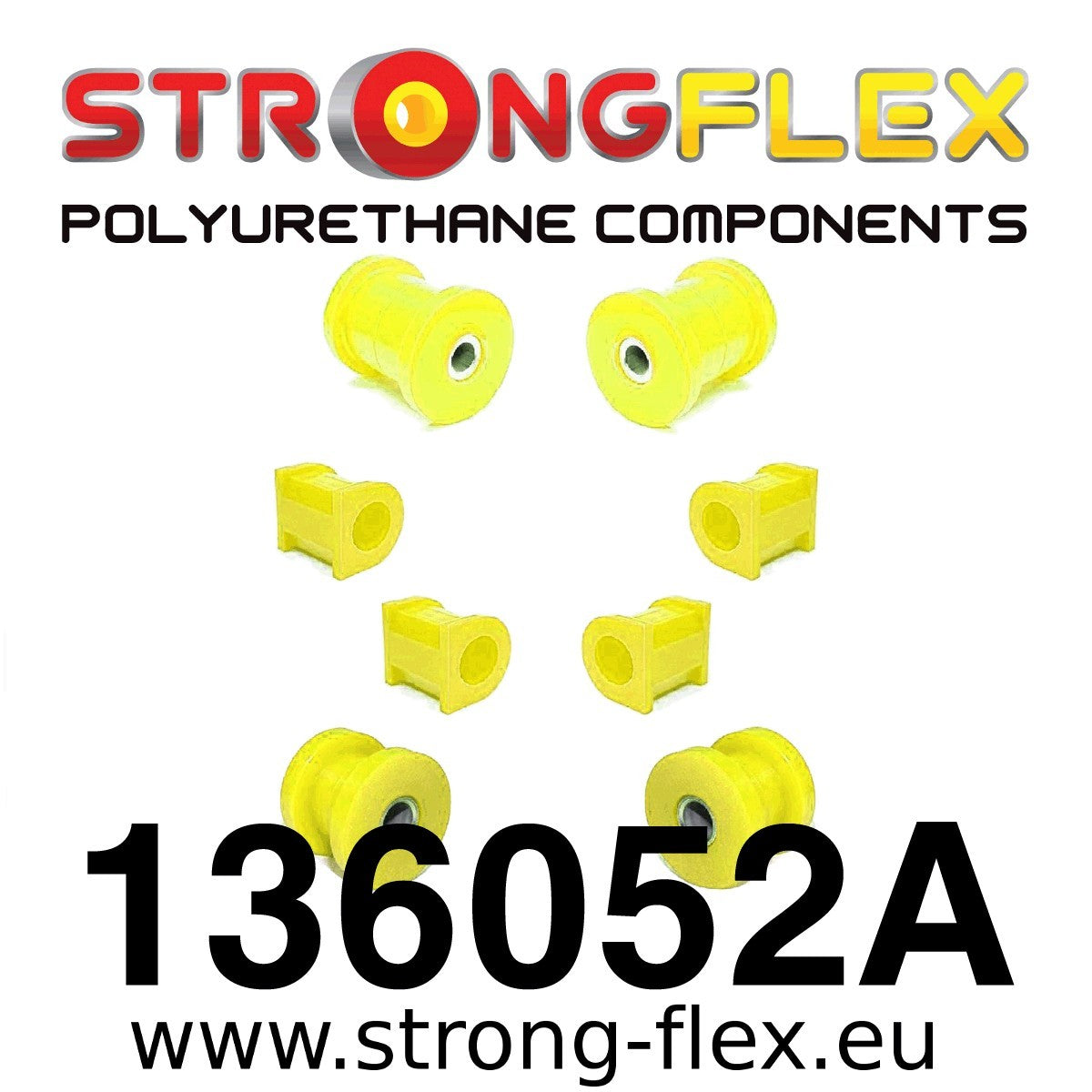 136052A: Kit de silentblocks de suspensión delantera SPORT - Imagen 2
