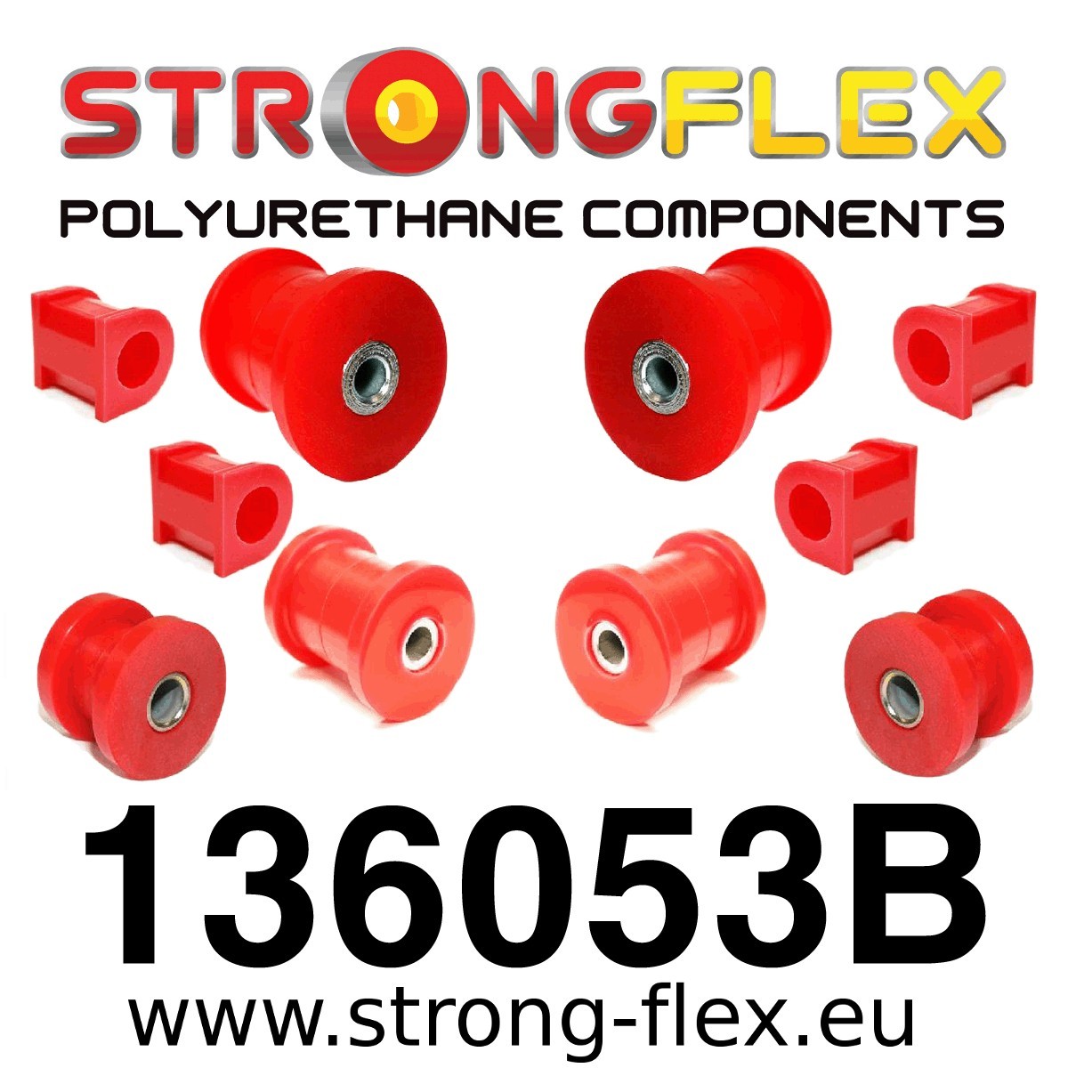 136053B: Kit Completo de Silentblocks de Suspensión - Imagen 4