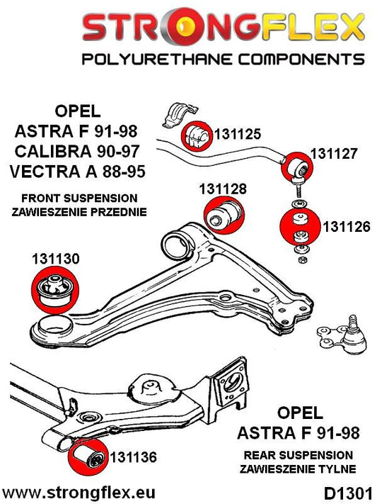 136218A: Kit Completo de Suspensión Deportiva