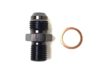 Racor Adaptador 6AN Macho a M12x1.25 Macho Radium Engineering