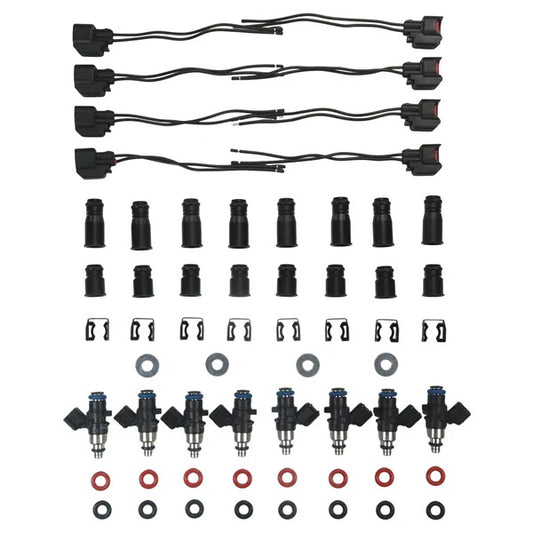 Juego de 8 Inyectores DeatschWerks 1000cc/min Emparejados