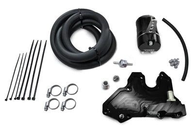 Kit Catch Can Pequeño Negro 17 mm RTMG Performance 1.8/2.0 TSI EA888.3
