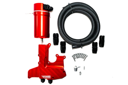 Kit Catch Can RTMG Performance 1.8 / 2.0 TSI Rojo 17mm - Imagen 2