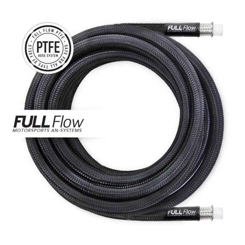 Manguera de Combustible AN6 Nuke Performance, Nailon/PTFE, Acero Trenzado, 1m