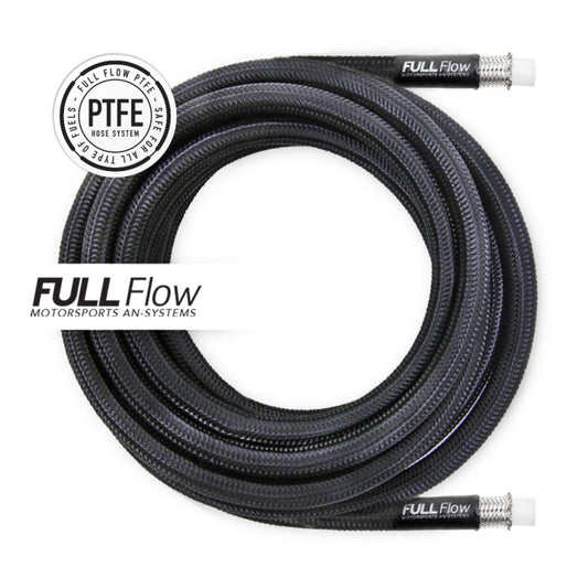 Manguera de Combustible AN6 Nuke Performance, Nailon/PTFE, Acero Inox. Trenzado, 2m