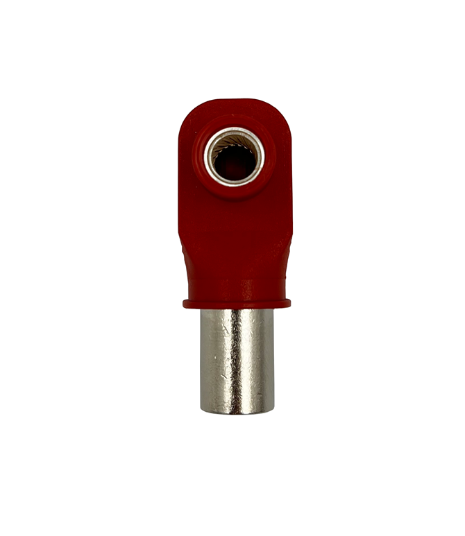 Conector Ecumaster RL00801-50RE; 8.0MM; RADLOK-50MM; Rojo - Imagen 2