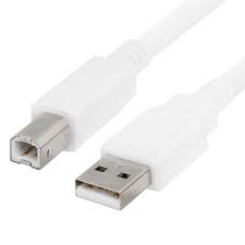 Ecumaster Cable 96186 USB 2.0 USB A - USB B 1m Blanco