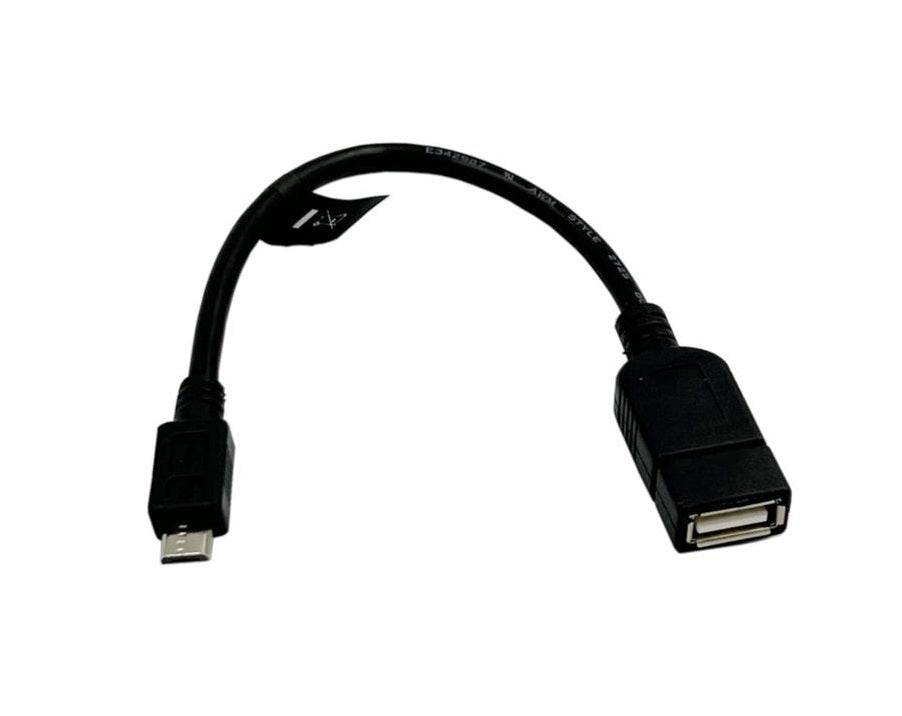 Ecumaster Cable AA0035 OTG USB 2.0 USB A a USB B Micro 0,2m Negro