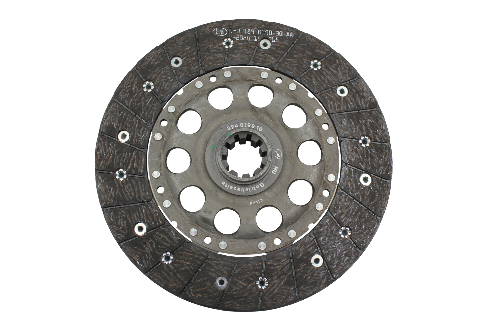 Disco de Embrague LUK BMW E46 M3 S54 y 3.0D M57 184 CV 240 mm