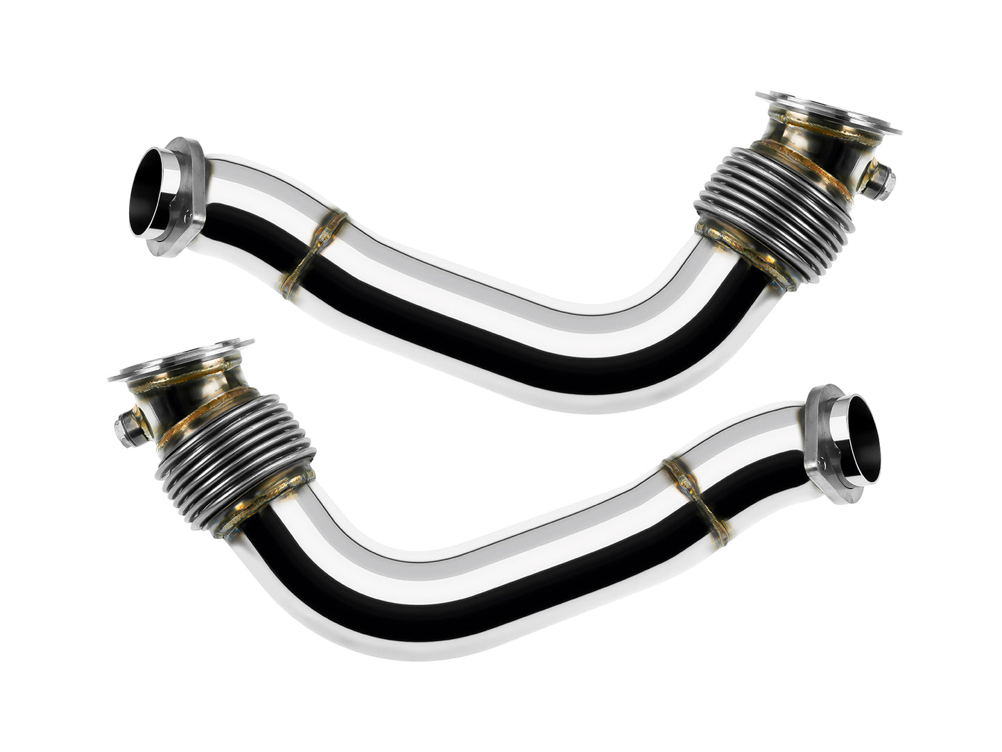 Downpipe FMIC.Pro para BMW F01 F02 F03 F04 750i 750ix N63 07-11
