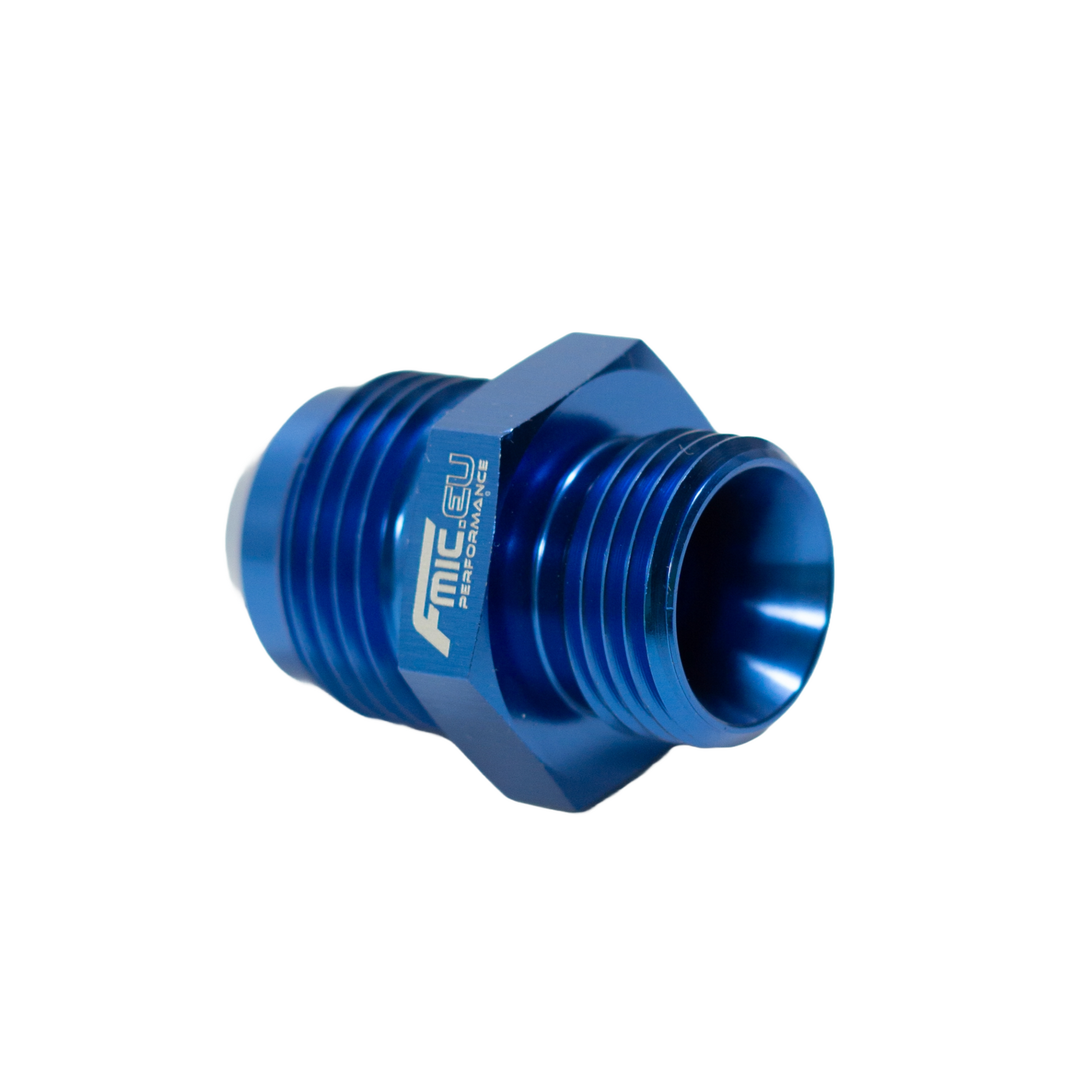 Racor AN8 ORB Macho a AN10 Macho JIC Azul - Imagen 3