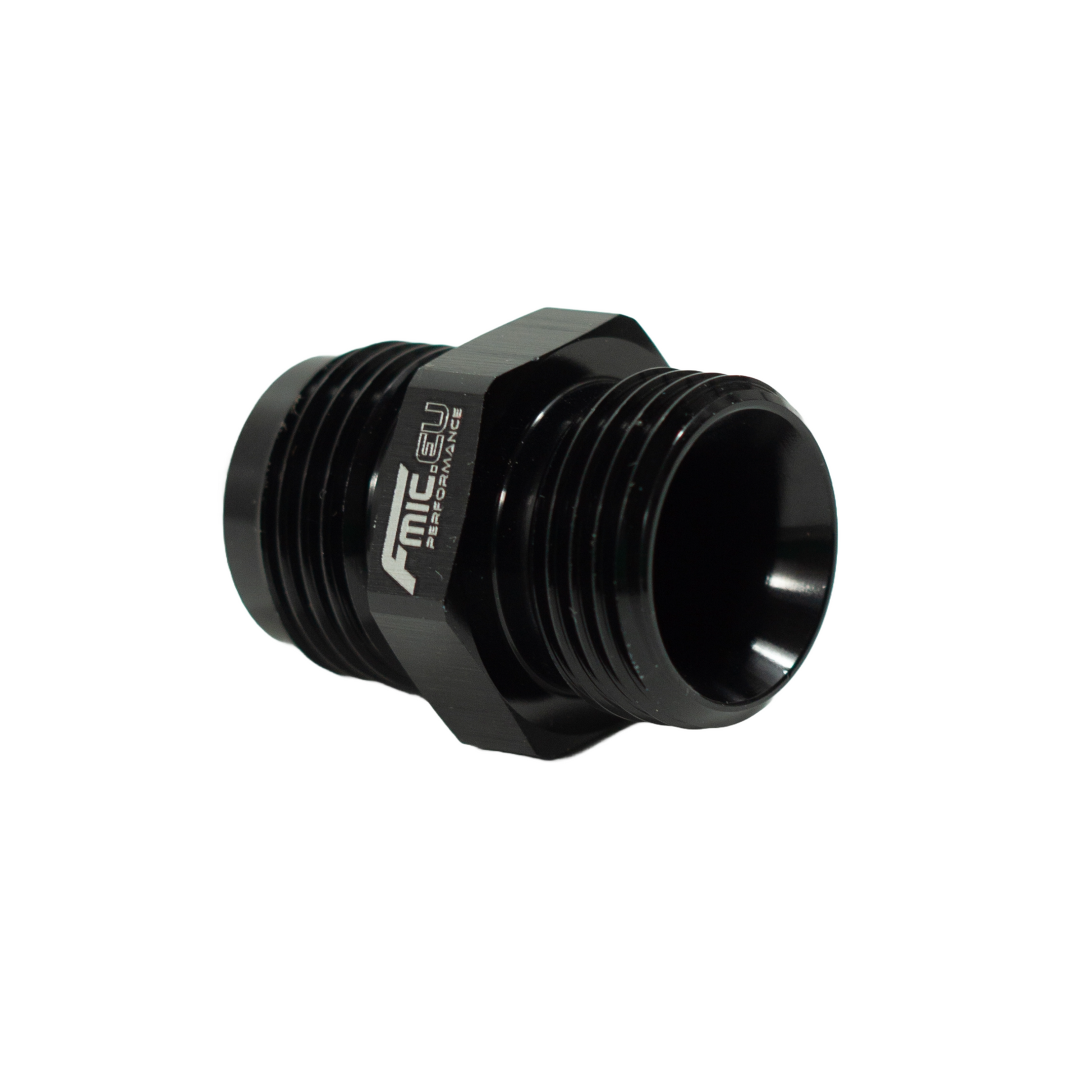 Racor AN10 ORB Macho a AN10 Macho JIC Negro - Imagen 2