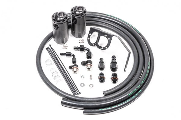 Kit Dual Catch Can PCV Fluid Lock Radium Engineering Subaru WRX 15-21 - Imagen 2