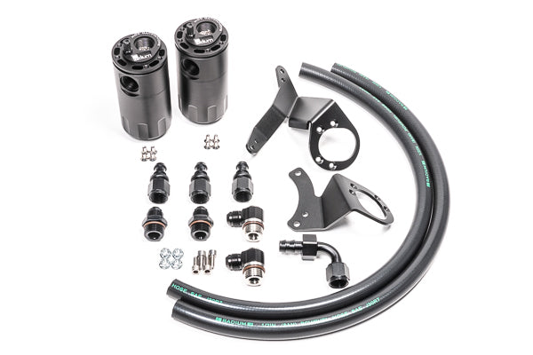 Kit Dual Catch Can Ford Mustang GT 11-14 Fluid Lock Radium Engineering