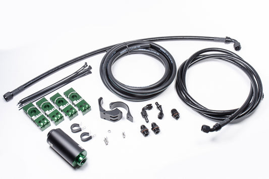 Kit de Fontanería para Soporte Bomba Toyota MK4 Supra, Filtro Microglass Radium Engineering