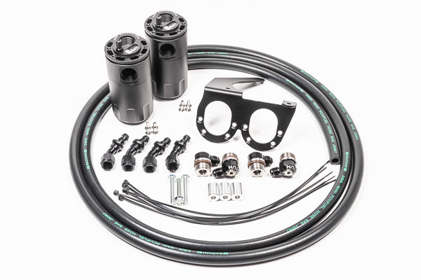 Kit Dual Catch Can CCV Nissan R35 GT-R Fluid Lock Radium Engineering - Imagen 2
