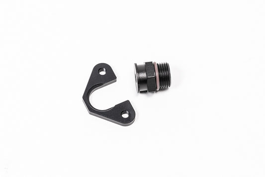 Adaptador FPR 8AN ORB 7mm, Desplazamiento 39mm, M6 Radium Engineering