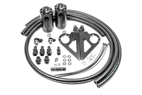 Kit Dual Catch Can Fluid Lock Radium Engineering Scion FR-S/Subaru BRZ/Toyota GT86 - Imagen 3
