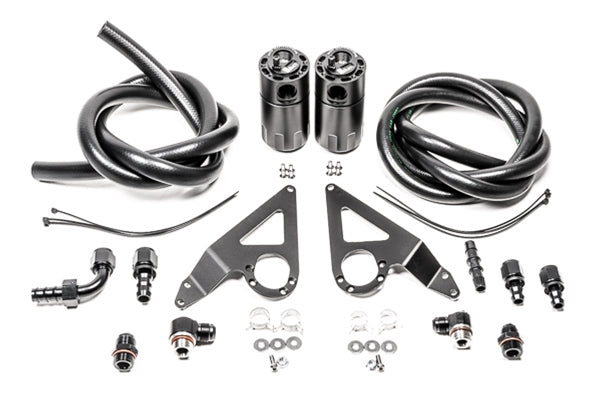 Kit Dual Catch Can Fluid Lock Radium Engineering Subaru BRZ/Toyota GR86 2022+