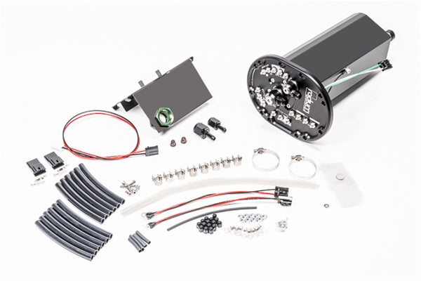 Depósito Anti-Oleaje con Soporte Bomba para Mazda RX7 FD (Walbro F90000267/275/285 Radium Engineering)