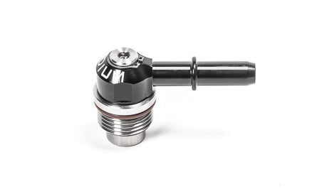 Racor Banjo Giratorio 10AN ORB a Válvula PCV 10mm SAE Radium Engineering