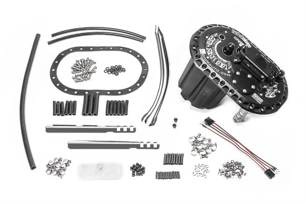 Depósito de Compensación FCST-X para Bomba Walbro GSS342 / AEM 50-1200 / DW440 Radium Engineering - Imagen 2