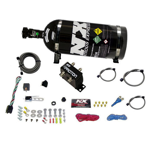 Sistema Nitroso Proton Plus con Botella Negra 4.5kg Nitrous Express NX 20421-10B