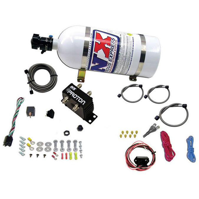 Sistema Nitroso Proton Fly By Wire, Botella 10Lb Nitrous Express NX 20422-10