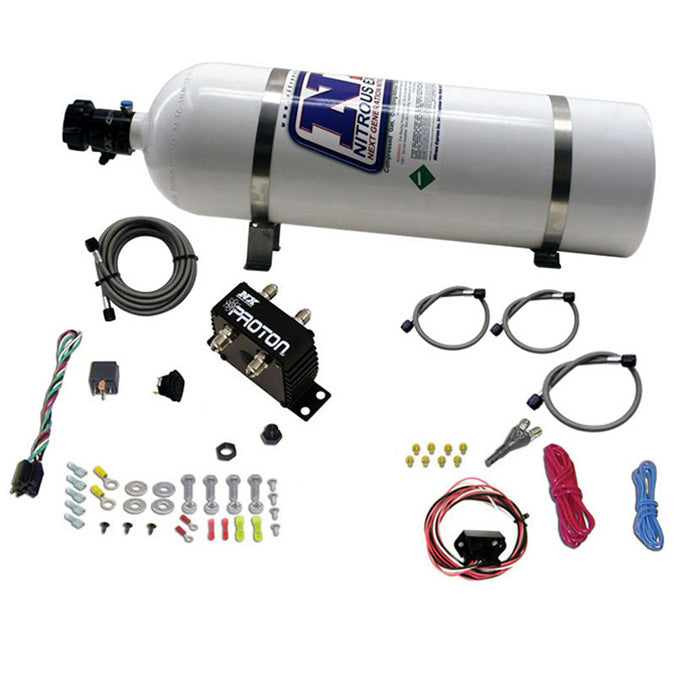 Sistema Nitroso Proton Fly By Wire, Botella 15Lb Nitrous Express NX 20422-15