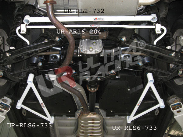 Barra Estabilizadora Trasera 16mm Ultra Racing para Subaru Impreza 08+ GH 1.5 HB - Imagen 2
