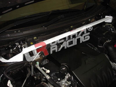 Barra De Torretas Delantera Superior Ultra Racing Para Mitsubishi Lancer 07+ /Sportback