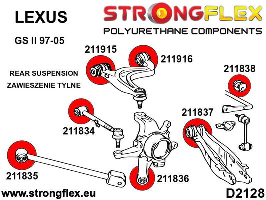 211915A: Silentblock Delantero Reforzado Brazo Superior Trasero